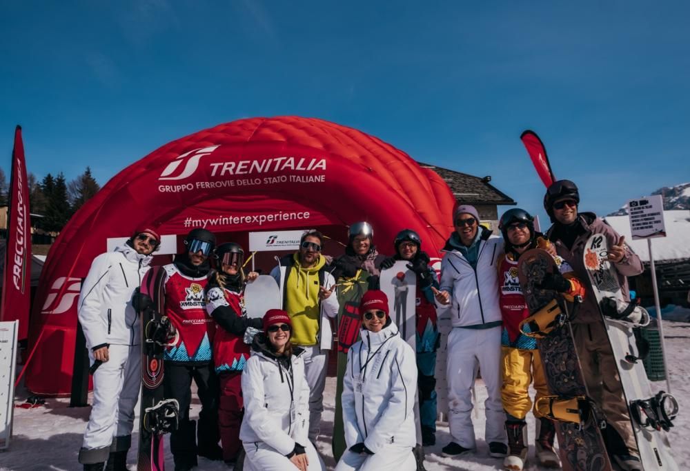 105XMASTERS WINTER TOUR: i momenti più belli di TRENITALIA a MADONNA DI CAMPIGLIO