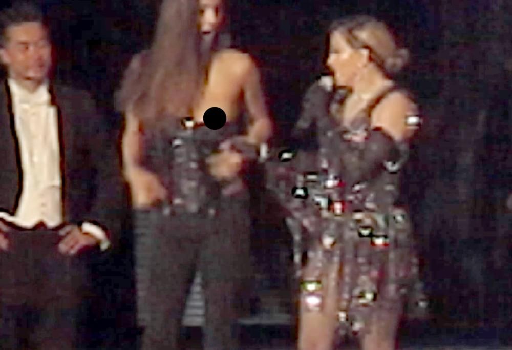 Madonna arriva tardi al concerto e denuda il seno di una fan: Capriccio da Diva? No, una divina lezione di stile e arte “sacra”!