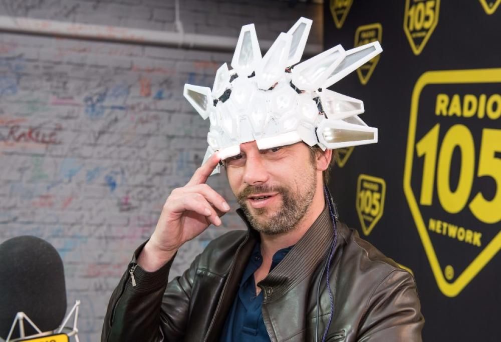 Jason Kay dei Jamiroqaui a 105 Mi Casa, le foto