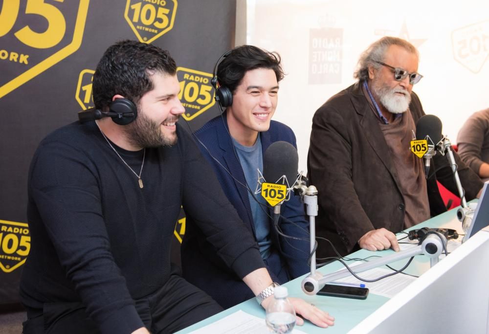 Diego Abatantuono, Salvatore Esposito e Cristiano Caccamo a 105 Friends: le foto