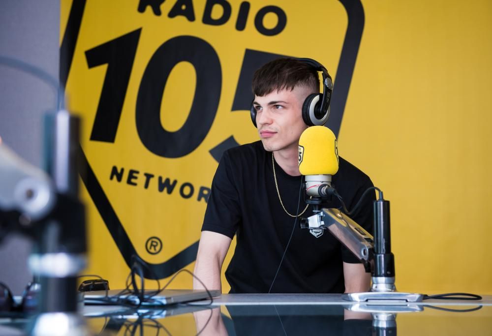 Quentin40 a 105 Mi Casa: le foto dell’intervista