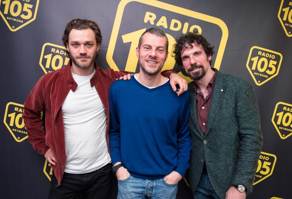 Francesco Montanari e Lorenzo Richelmy a 105 Mi Casa per presentare il film Dolceroma: le foto dell’intervista