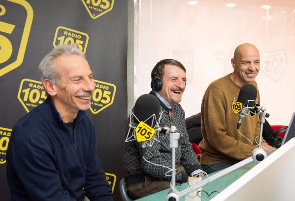 Aldo, Giovanni e Giacomo a 105 Friends!