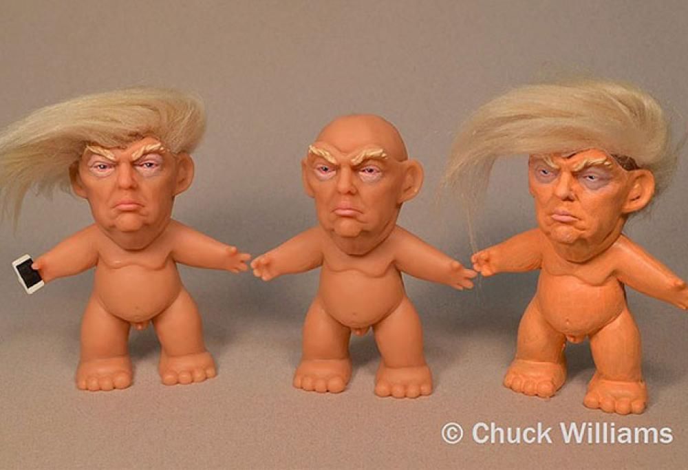 Trump: da oggi lo troviamo anche in versione bambola