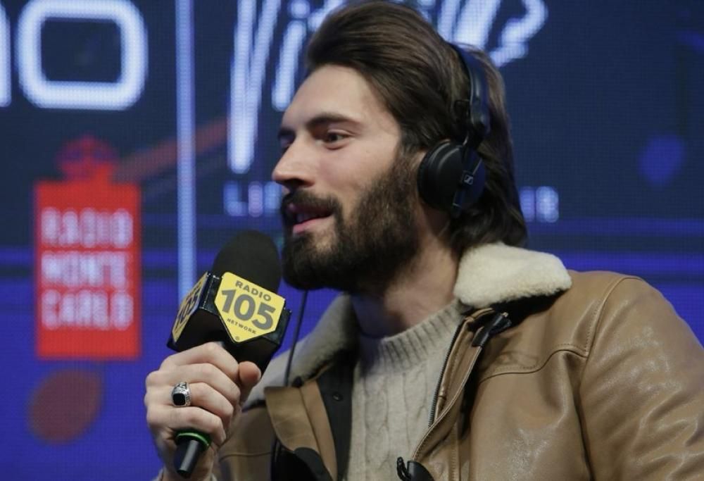 Giovanni Caccamo a Casa Sanremo con Max Brigante, le foto