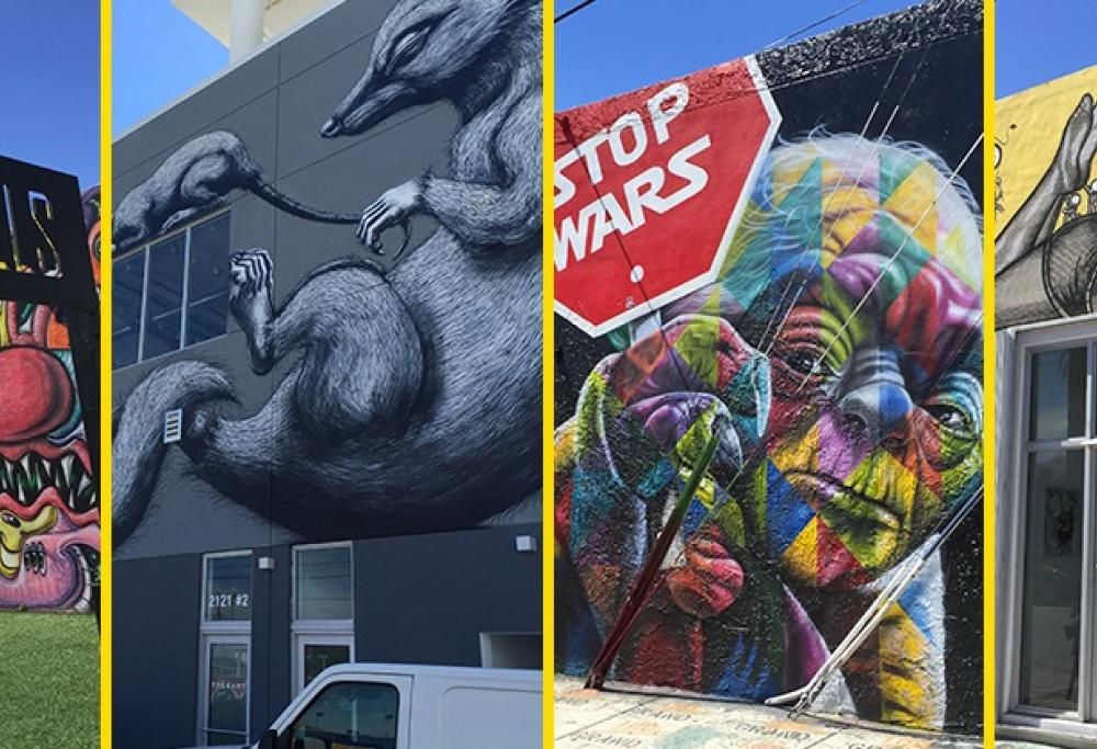 Con 105 Miami tra i magici murales di Wynwood