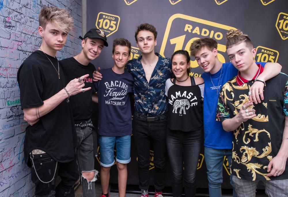 I Why Don’t We a Radio 105: le foto del Meet & Greet con i vincitori del nostro concorso