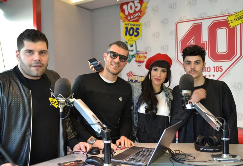 I protagonisti di “ZETA” a 105 Mi Casa: guarda le foto