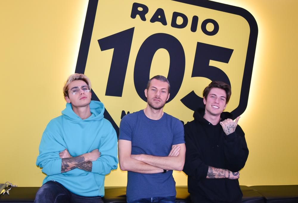 Guarda le foto dell’intervista di Benji e Fede a 105 Mi Casa