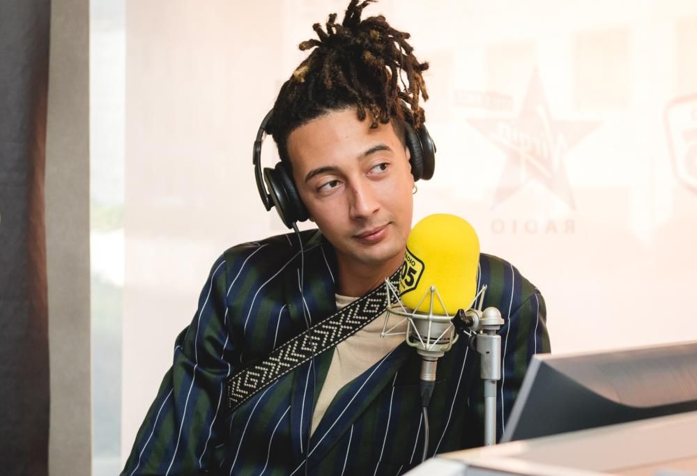 A 105 Mi Casa c’era Ghali: le foto dell’intervista