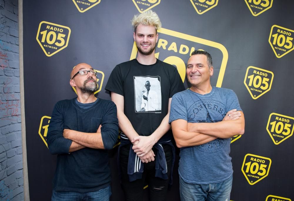 Tucker Halpern, metà del duo Sofi Tukker, a 105 InDaKlubb: le foto
