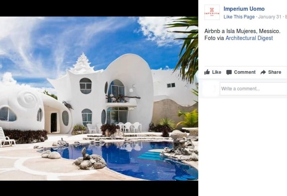 Volete passare le vacanze in una conchiglia? Andate a Isla Mujeres!