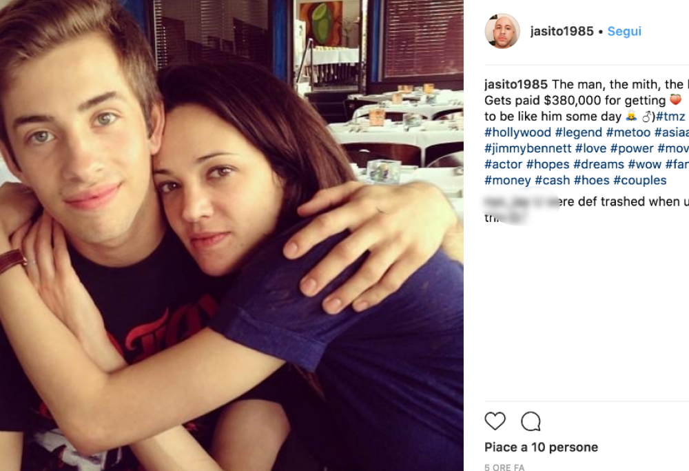 Jimmy Bennett: denunce di stalking dall’ex fidanzata