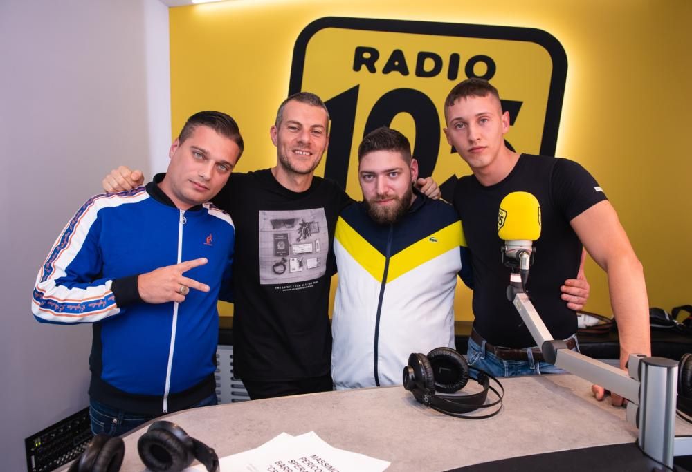 Massimo Pericolo, Speranza e Barracano a 105 Mi Casa: le foto dell’intervista!