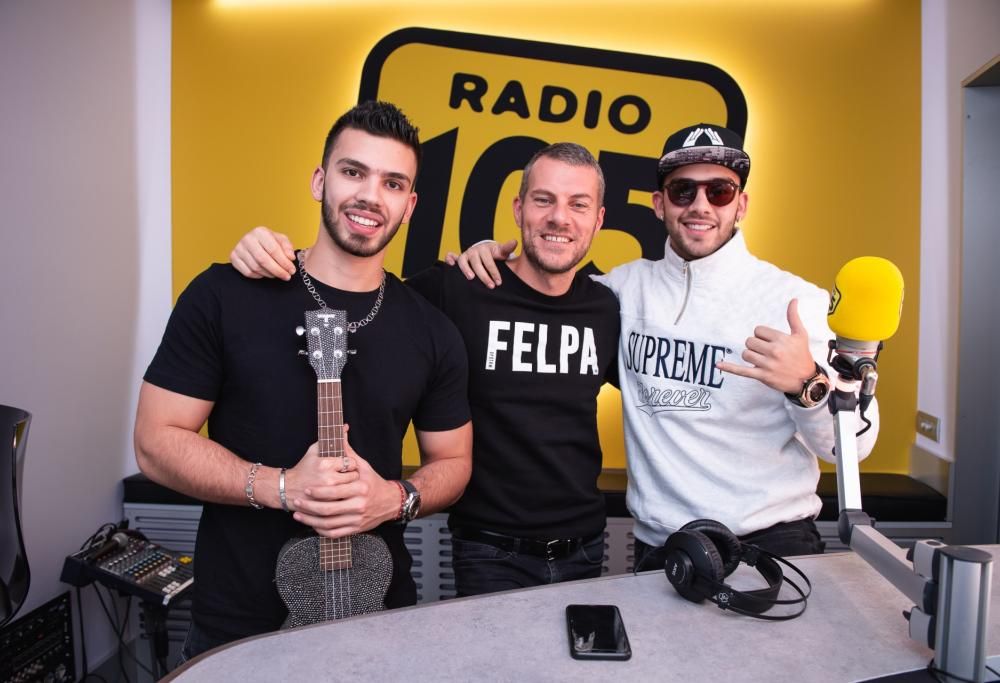 Manuel e Juliàn Turizo a 105 Mi Casa: le foto dell’intervista!