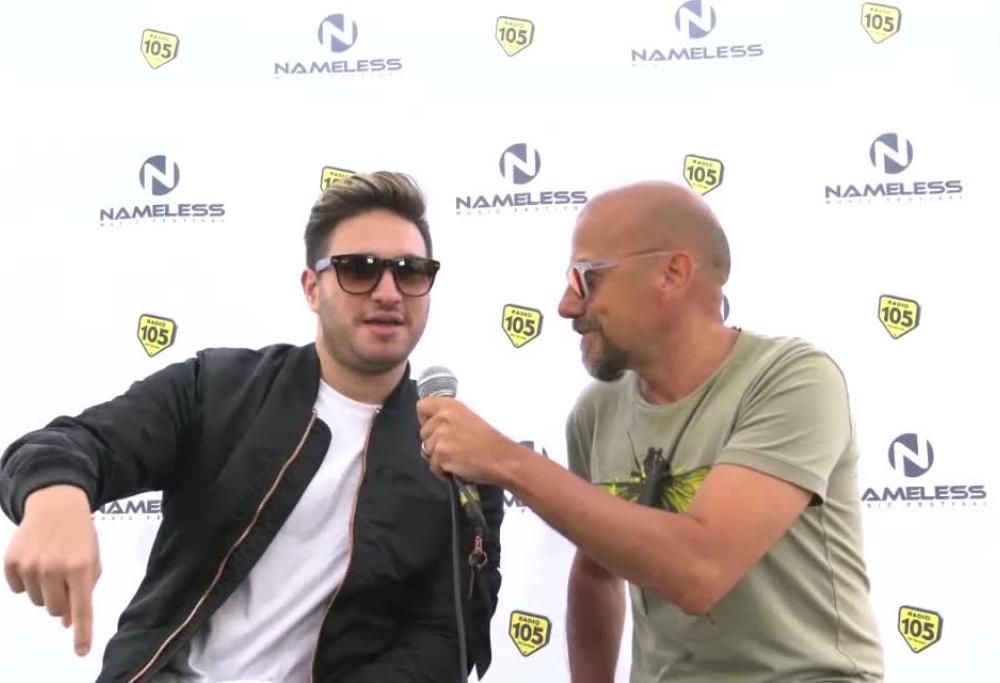 Con 105 InDaKlubb al Nameless Music Festival 2016, le video interviste ai protagonisti