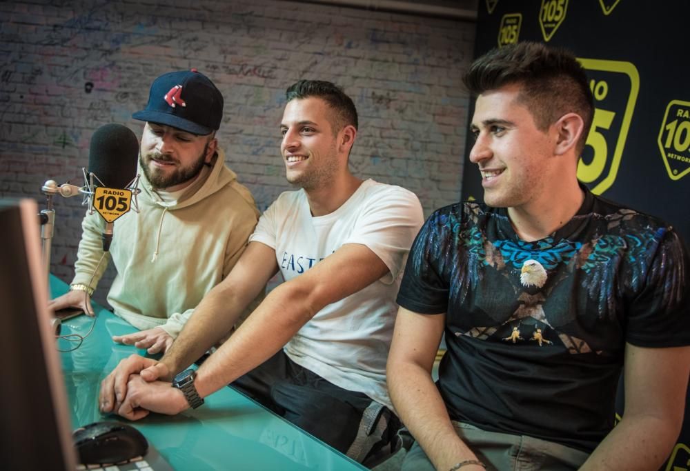 Il trio electro-house che ha infuocato il Nameless Music Festival 2016 protagonista di un mixato esclusivo in diretta su radio 105.
