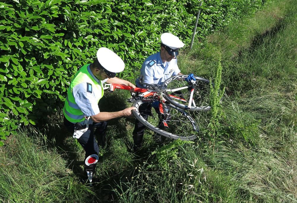 Nicky Hayden, le immagini del tragico incidente