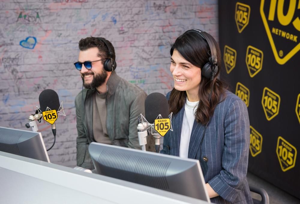 Valeria Solarino e Vinicio Marchioni a 105 Night Express: le foto