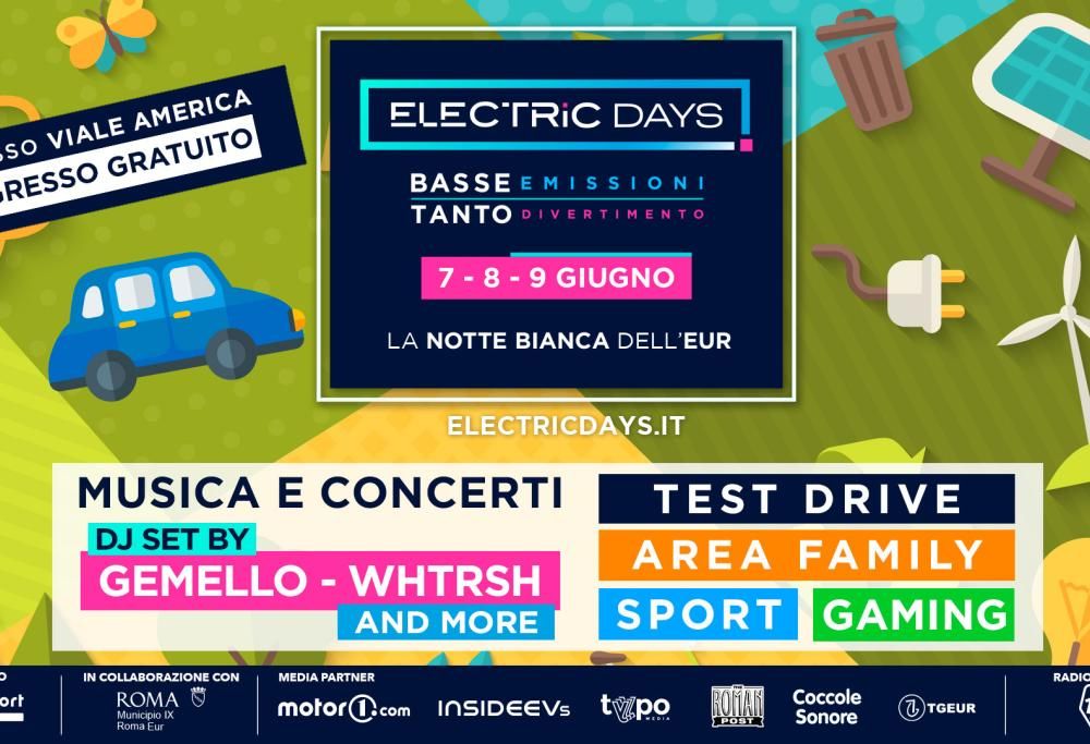 ELECTRIC DAYS 2024: un mondo a basse emissioni e tanto divertimento
