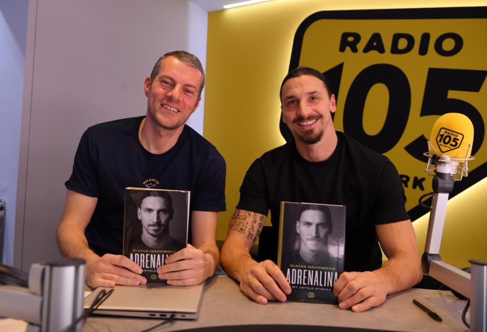 Zlatan Ibrahimović è stato ospite a 105 Mi casa, guarda le foto dell’intervista!