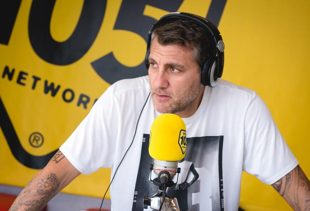 Bobo Vieri a 105 Mi Casa: le foto dell’intervista