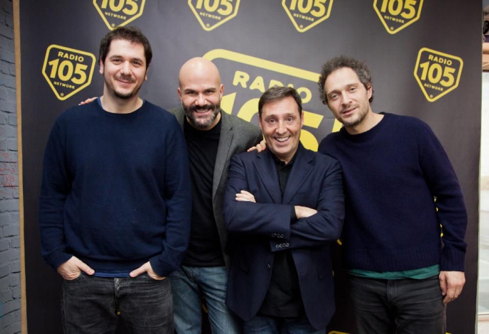 Claudio Santamaria Gabriele Mainetti a 105 Friends: guarda le foto
