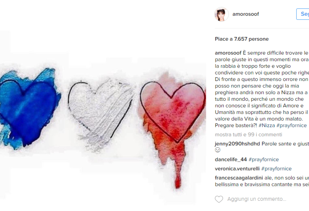 Strage a Nizza: le reazioni dal mondo della musica