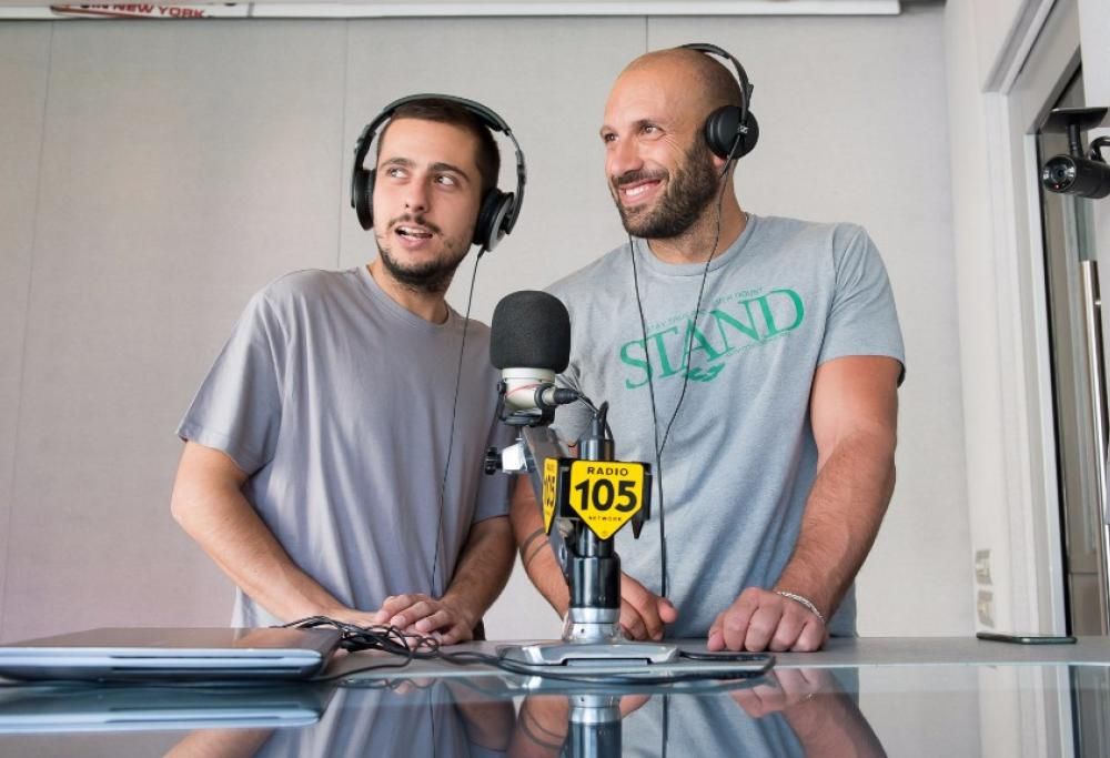 Andrea Pinna e Roberto Bertolini a 105 Mi Casa: guarda le foto