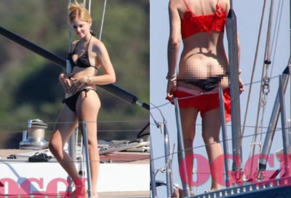 Incidente hot per Chiara Ferragni: scopre il lato B
