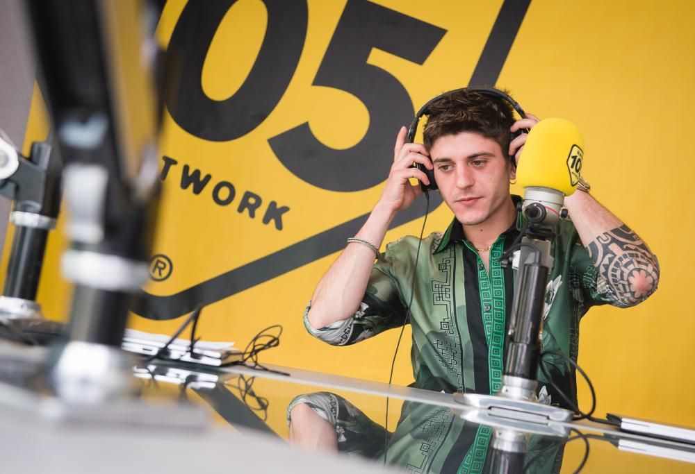 Rkomi a 105 Stars: le foto dell’intervista