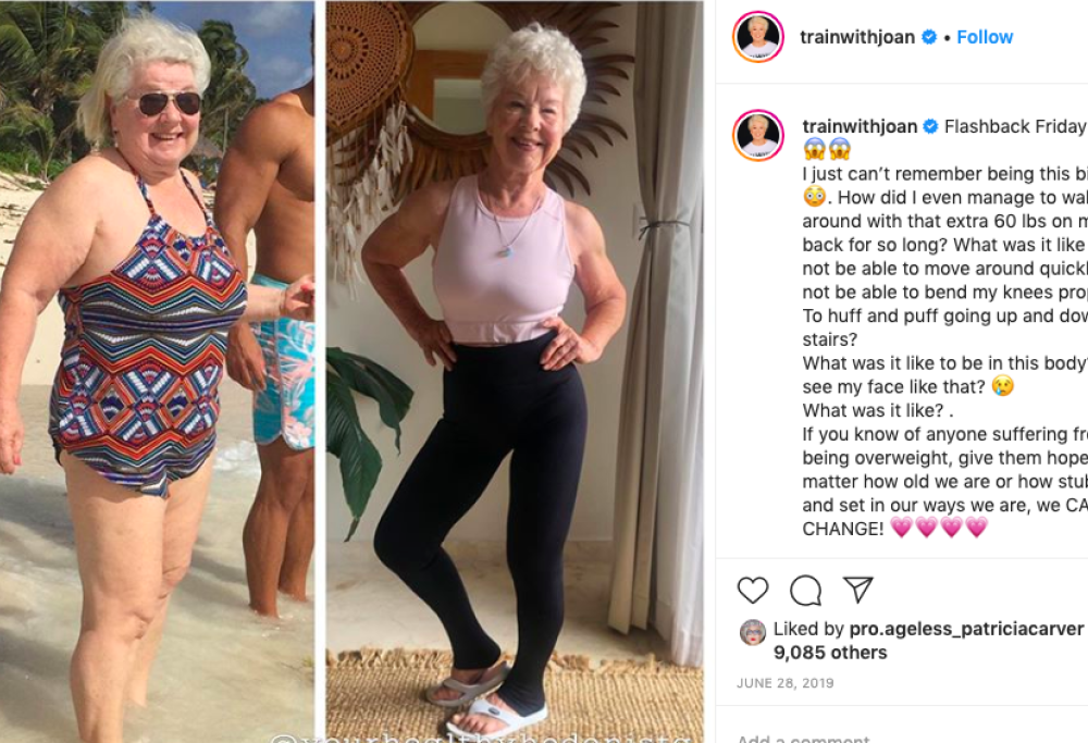 Ha 73 anni ed è diventata una fitness model da prendere come esempio