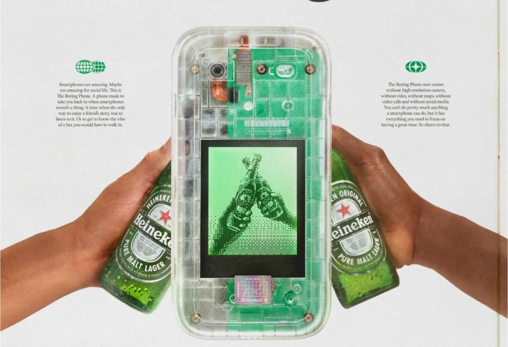 HEINEKEN® e BODEGA lanciano “THE BORING PHONE” in anteprima mondiale alla Milano Design Week. Pronti a riconnettervi al mondo reale?
