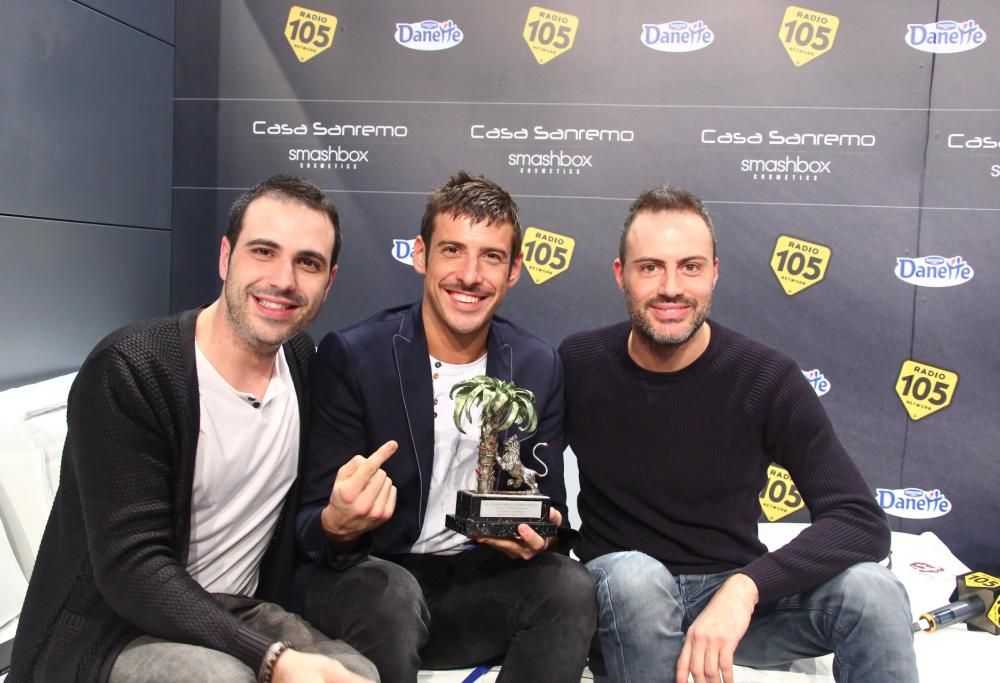 Francesco Gabbani A 105 Weekend: guarda le foto