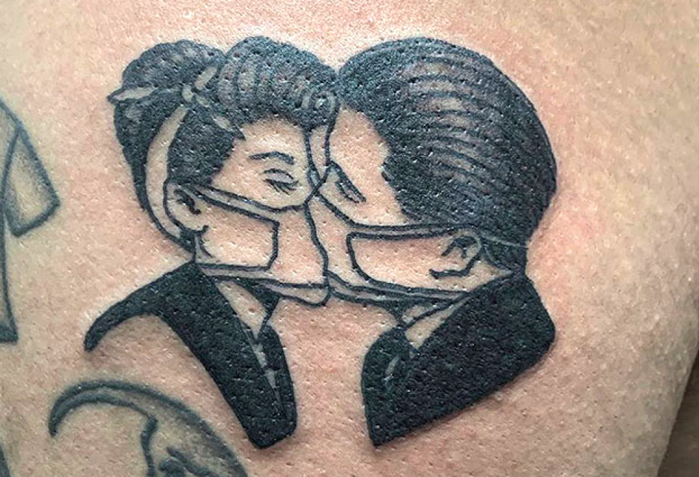 I tatuaggi a tema Covid più originali di sempre