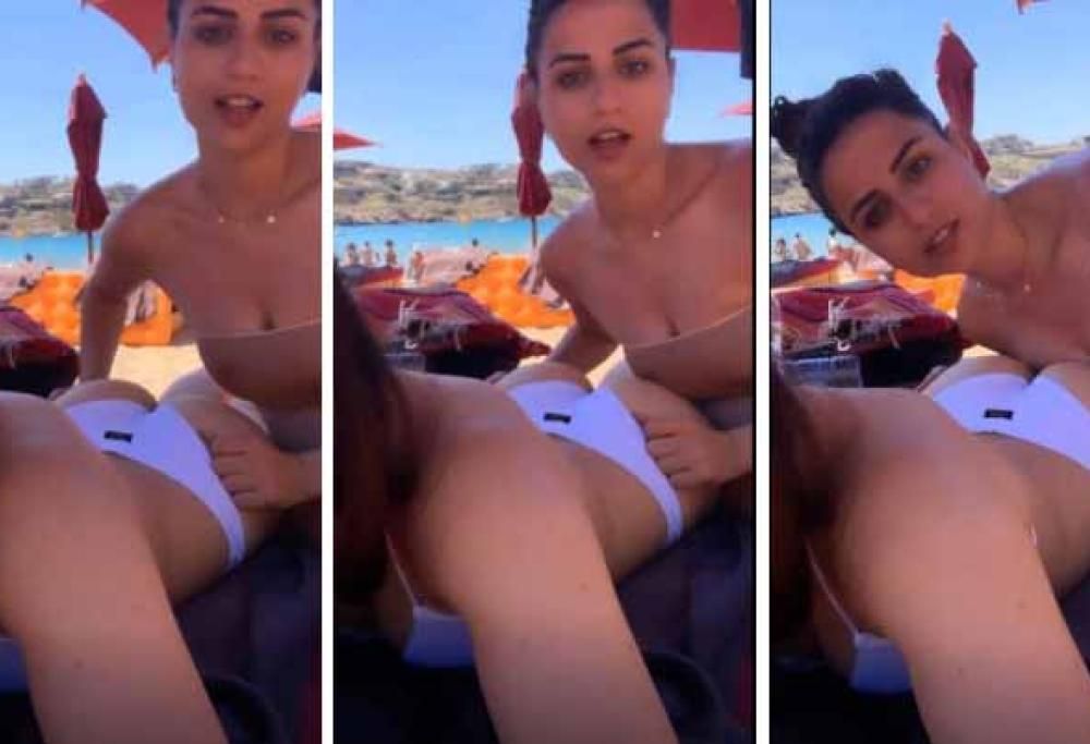Aurora Ramazzotti e quel lato B da urlo… le foto sexy della vacanza a Mykonos