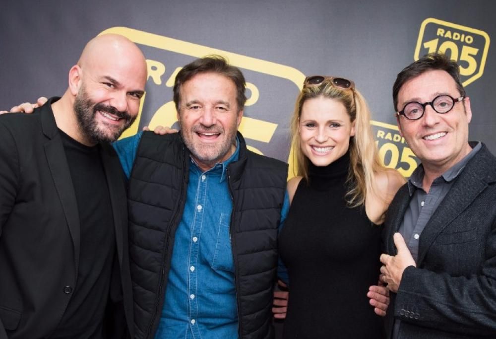 Michelle Hunziker e Christian De Sica a 105 Friends, le foto