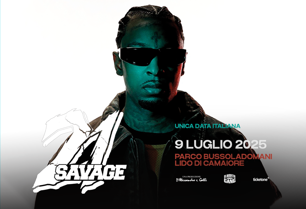 21 Savage in Italia: acquista in anteprima i biglietti il 20 e il 21 marzo