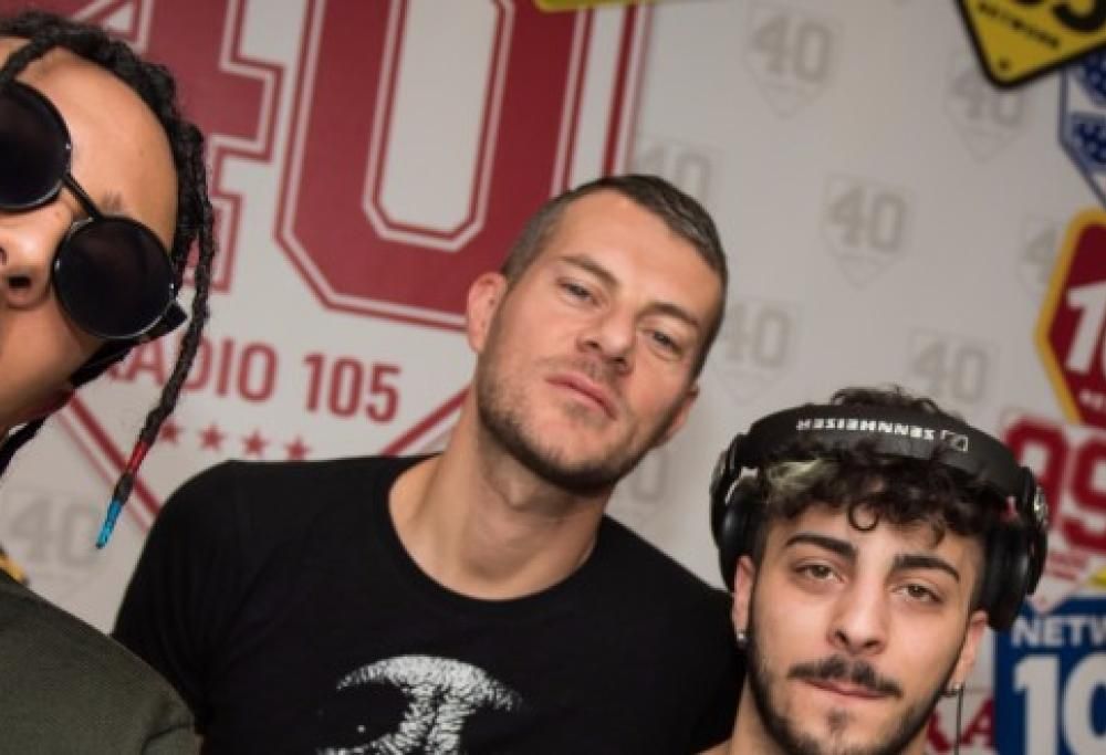 Izi, Ghali e Charlie Charles a 105 Mi Casa, le foto