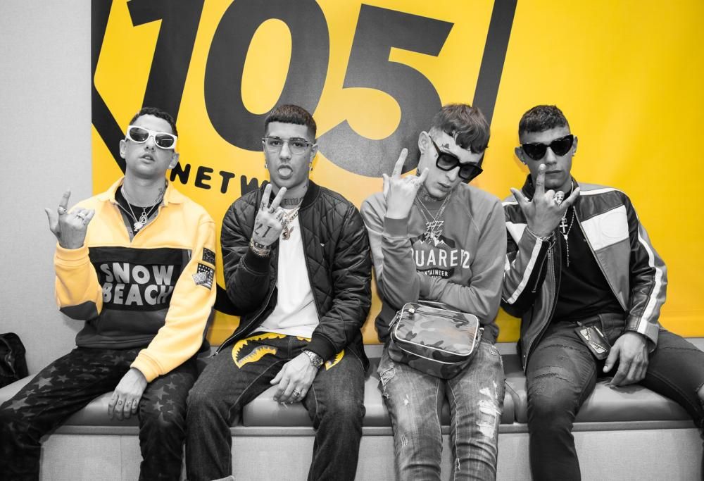 La Dark Polo Gang a 105 Stars, le foto