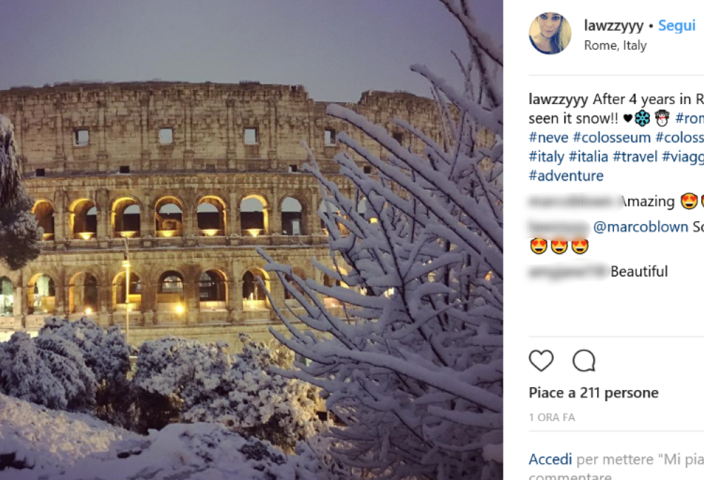 Burian è arrivato: ecco l’Italia sotto la neve