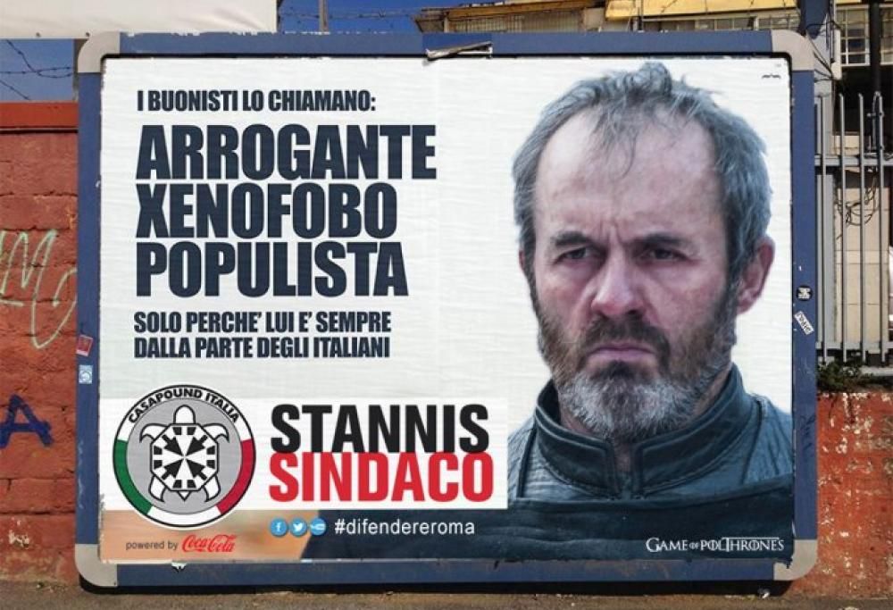 La politica italiana rivista con Il Trono di Spade