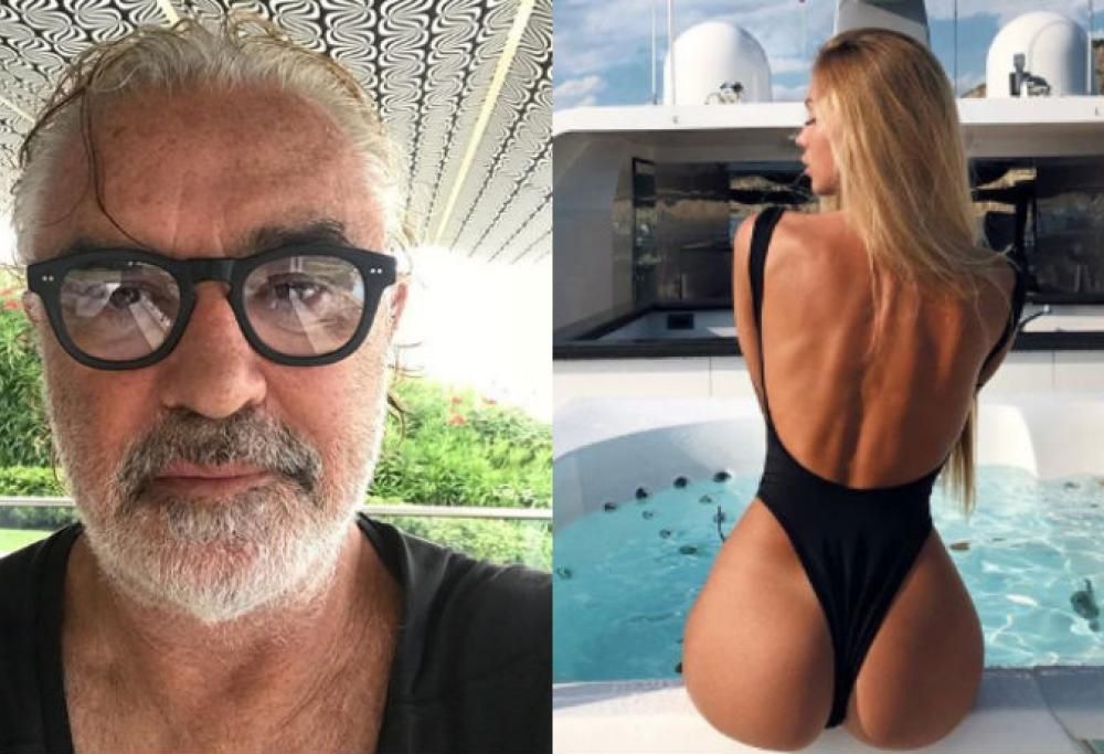 Flavio Briatore ora sta con una 24enne