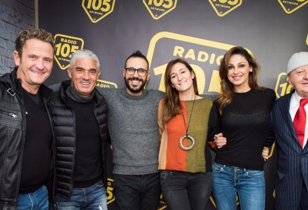 I protagonisti di “Natale al Sud” a 105 Weekend, le foto!