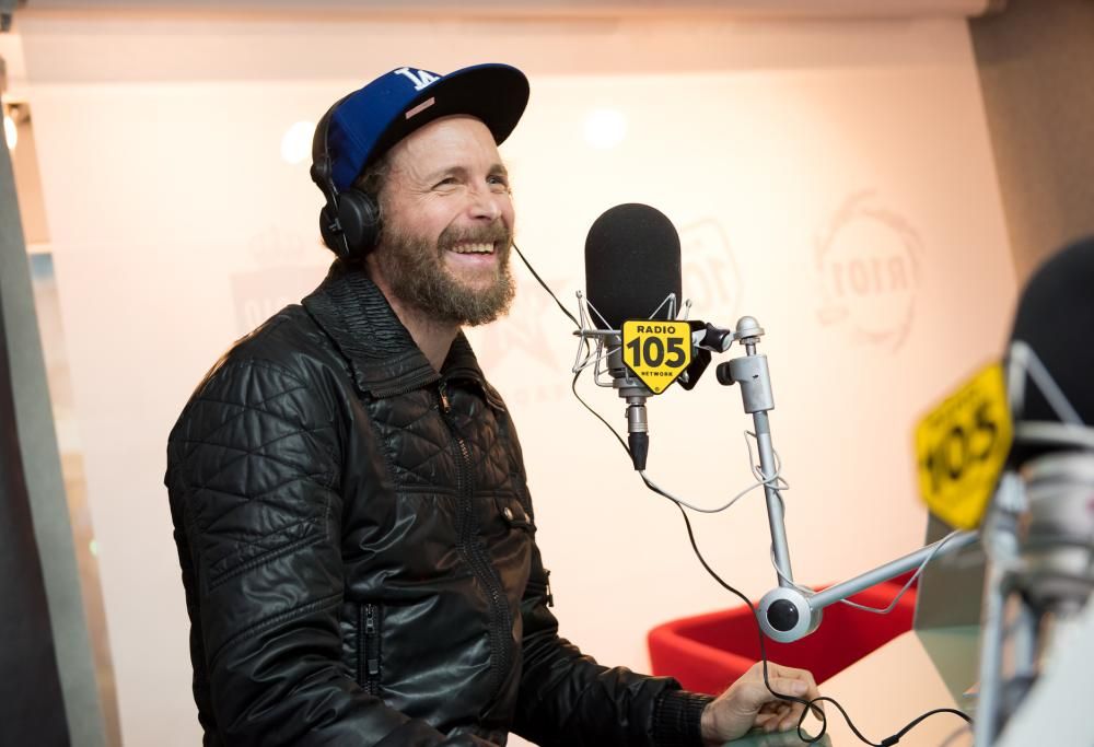 Le foto di Jovanotti a 105 Mi Casa