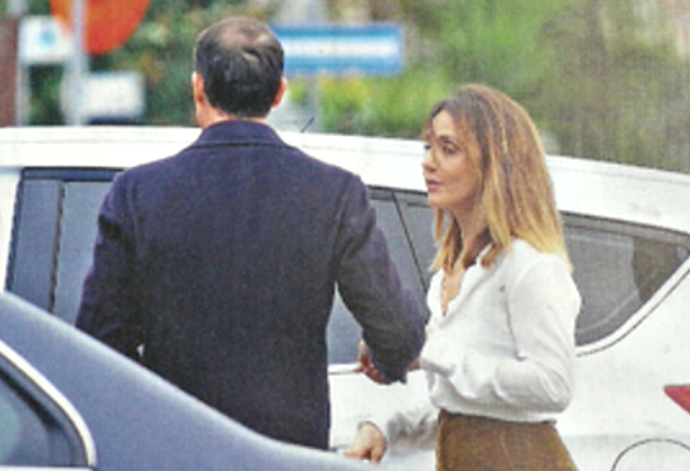 Ambra Angiolini e Massimiliano Allegri: presentazioni ufficiali in famiglia