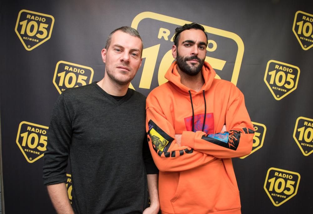 Marco Mengoni, le foto dell’intervista a 105 Mi Casa