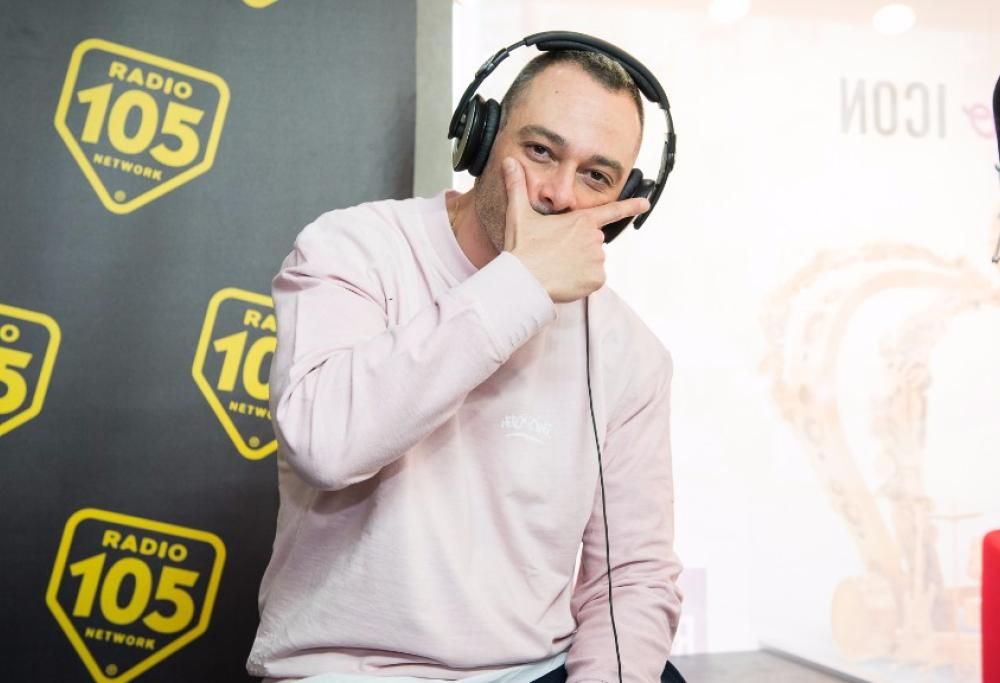 Fabri Fibra a 105 Friends, guarda le foto