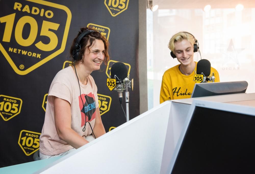 Alice Rohrwacher e Luca Chikovani a 105 Night Express: le foto