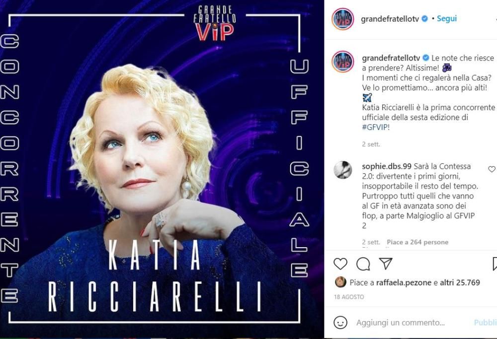 Grande Fratello Vip: ecco le prime indiscrezioni sui concorrenti